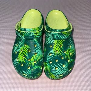 Palm Tree platform Crocs m8/w10